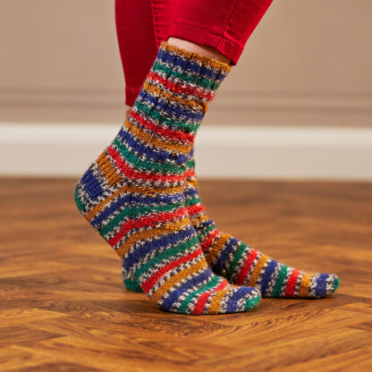 Alexander Socks in West Yorkshire Spinners - WYS1000282 - Downloadable PDF