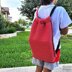 Easy Tunisian Drawstring Backpack