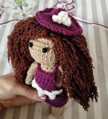 Nora the Curly Doll