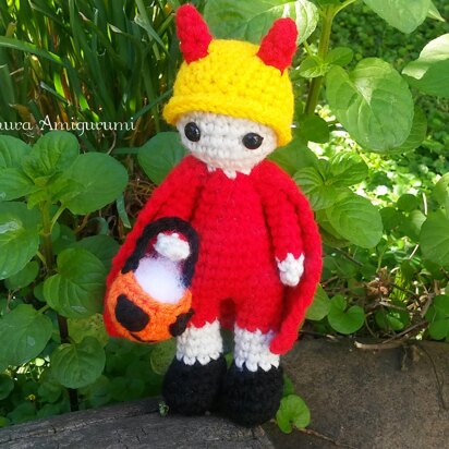 Crochet pattern Halloween devil