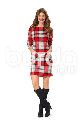 Burda Style Dress B6609 - Paper Pattern, Size 8-20
