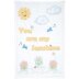 Jack Dempsey Stamped White Quilt Crib Top - You Are My Sunshine - 40in x 60in