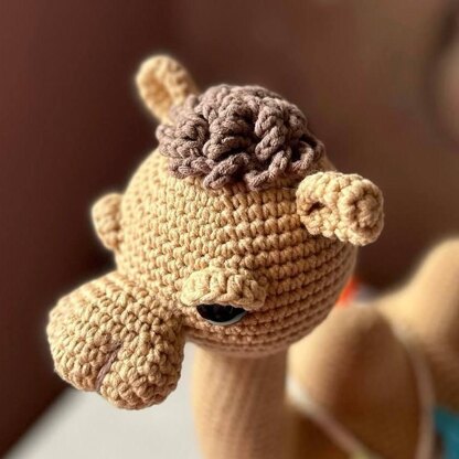 Camel Crochet Pattern PDF – Amigurumi Two Hump Camel – 24 Page Tutorial