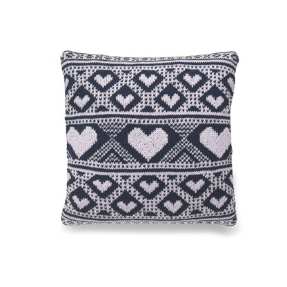 "Valentine Cushions and Candle Warmer" - Cushion Knitting Pattern For Home in MillaMia Naturally Soft Merino