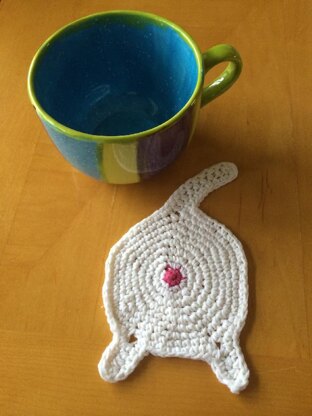 PDF Pattern Crochet Cute Cat Coasters, Home Decor, Easy Crochet Pattern,  DIY Coasters, Cat Lovers 