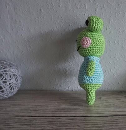 Crochet Pattern for the Frog Toni!