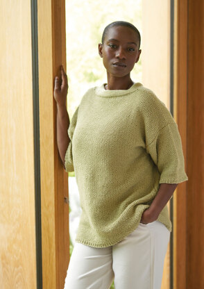 Petunia Tee in Rowan Cotton Cashmere - Downloadable PDF