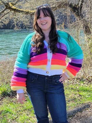 Prismatic Cardigan