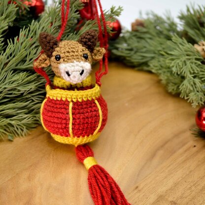 Lunar New Year Lantern Ox