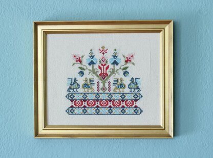 Avlea Folk Embroidery Pella Pouli - Downloadable PDF