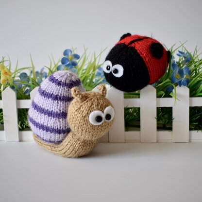 Sammy Snail and Lil Ladybug