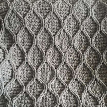 Mid-Century Modern Vibes Hexagon Blanket