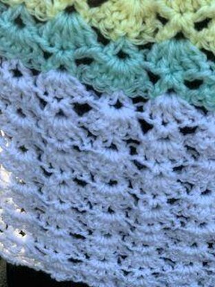 Spring into Summer, Fall into Winter Shawl