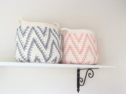 Chevron Basket