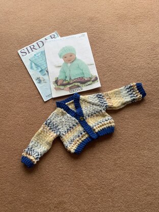 Baby boy’s cardi