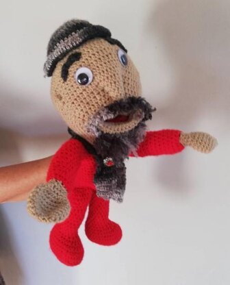 Hand puppet Mr John
