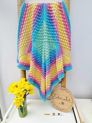 Kaleidobobble Baby Blanket