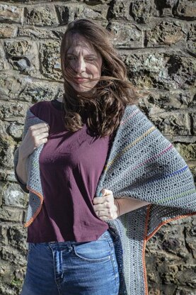 The Grainbow Shawl