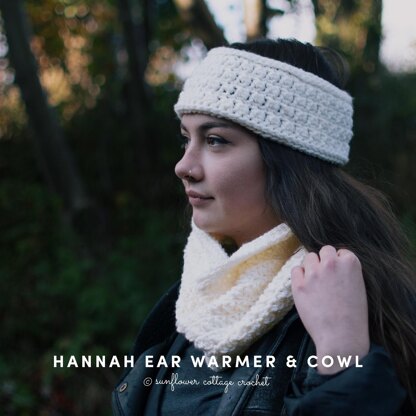 Hannah Ear warmer and cowl set