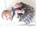 Baby Tartan Overalls and Jumper - P056