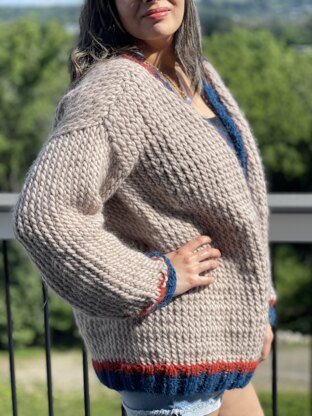 Fall Spice Nutmeg Cinnamon Cardigan