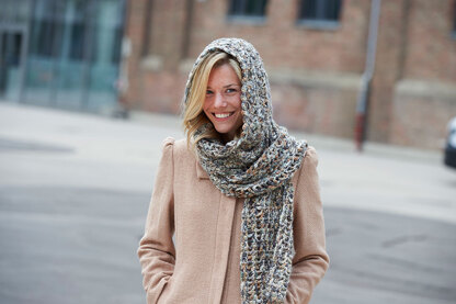 Scoodie Scarf in Schachenmayr Soraya - S9369