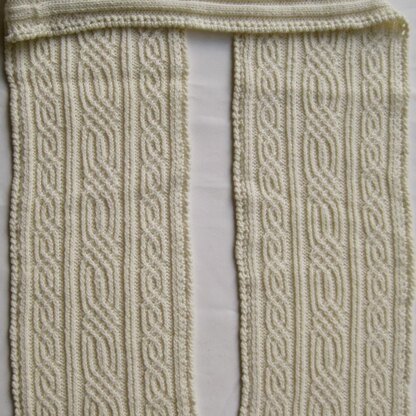 Isar Alpine Cabled Scarf