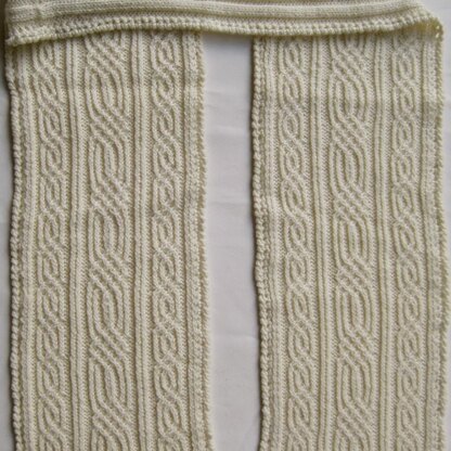 Isar Alpine Cabled Scarf