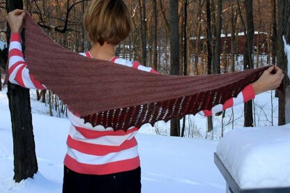 Pleated Shawl 2