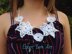 Flowers & Stars Necklace & Earring