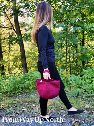 Felted Wool Dock Tote.