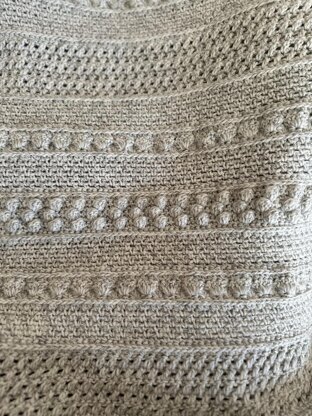 Charley’s textured blanket