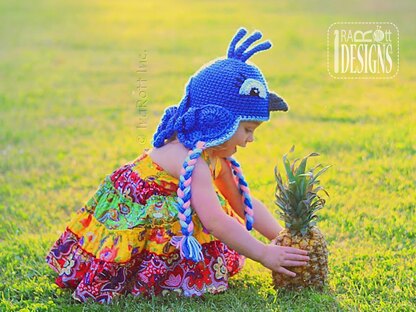 Skye the Parrot Hat