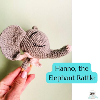 Hanno, the Elephant rattle