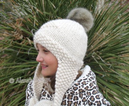 Diamond Earflap Hat