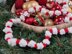 Crochet Christmas Berry & Popcorn Garland