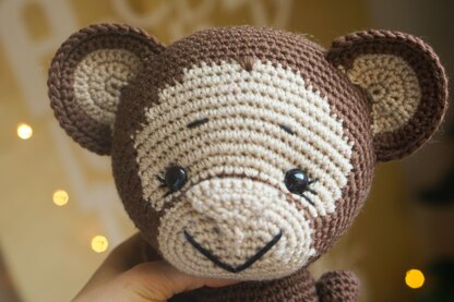 Crochet Monkey Toy Pattern