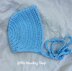 Ribbed Vintage Baby Bonnet