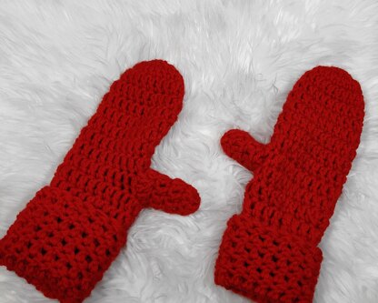 K.I.S.S. Crochet Mittens