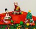 Amigurumi Christmas cupcake