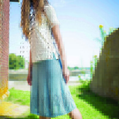 Togo Skirt in Berroco Modern Cotton - PDFNG16-6