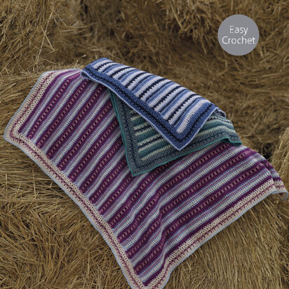 Blankets in Sirdar Country Style DK - 7826