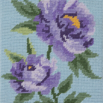 Anchor Starter: Purple Peony Tapestry Kit
