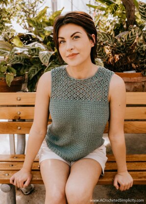 Chantilly Crochet Summer Top