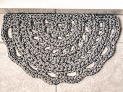 Vintage Doily Bathmat