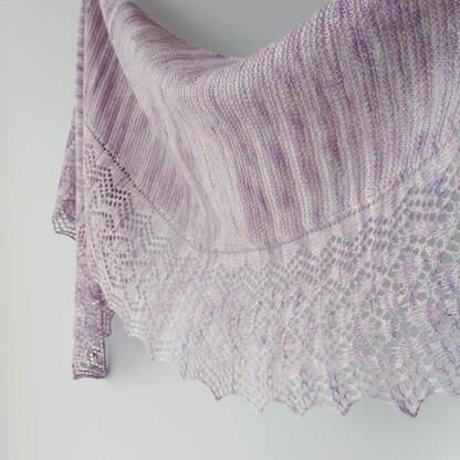 Acorn shawl