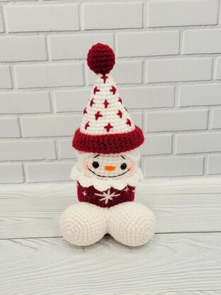 Amigurumi Merry Penis Snowman