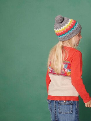Zigzag Fair Isle Hat