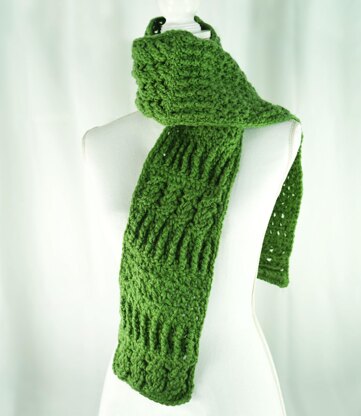 Sampler Scarf in Cascade Yarns Anthem Chunky - C358 - Downloadable PDF