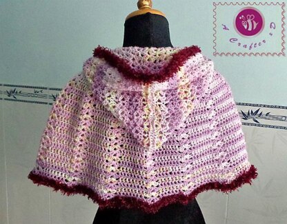 Scent of Spring hooded cape